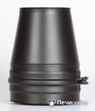 Комплектующие дымохода Schiedel Конус д.150 PM25 (Черный) Permetr в Новокузнецке