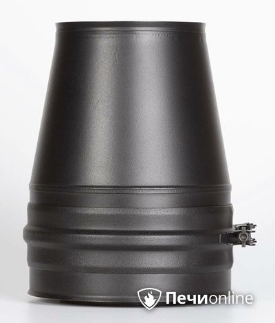 Комплектующие дымохода Schiedel Конус д250 PM25 (Черный) Permetr в Новокузнецке