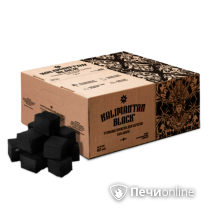  Kalimantan Black Кокосовый уголь для барбекю, 8кг в Новокузнецке