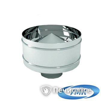 Дымоход УМК Оголовок с дефлектором D150х210 Н+Оц 0.5мм 0.5мм по воде в Новокузнецке